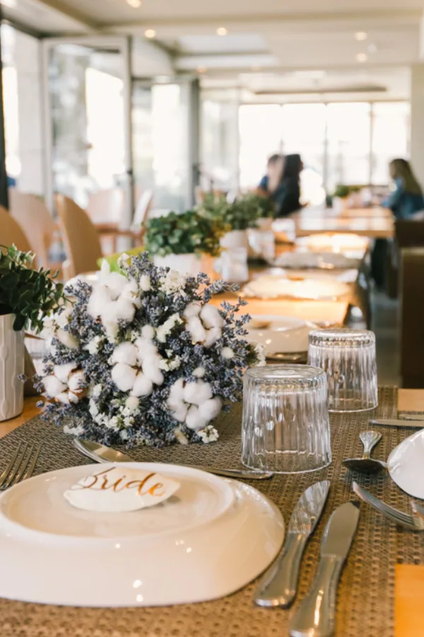 Event table setup